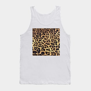 Brown Leopard Print Tank Top